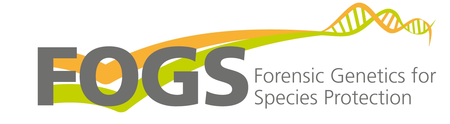 Logo FOGS - Forensic Genetics for Species Protection -  mit link zur Startseite